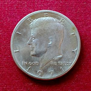 United States 1/2 Dollar "Kennedy Half Dollar" 1971 Coin