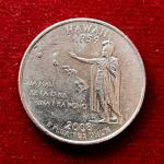 United States 1/4 Dollar "Washington Quarter" Hawaii Commemorative Coin