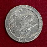 United States 1/4 Dollar "Washington Quarter" Kisatchie National Forest 2015 Coin D (Mint of Denver)