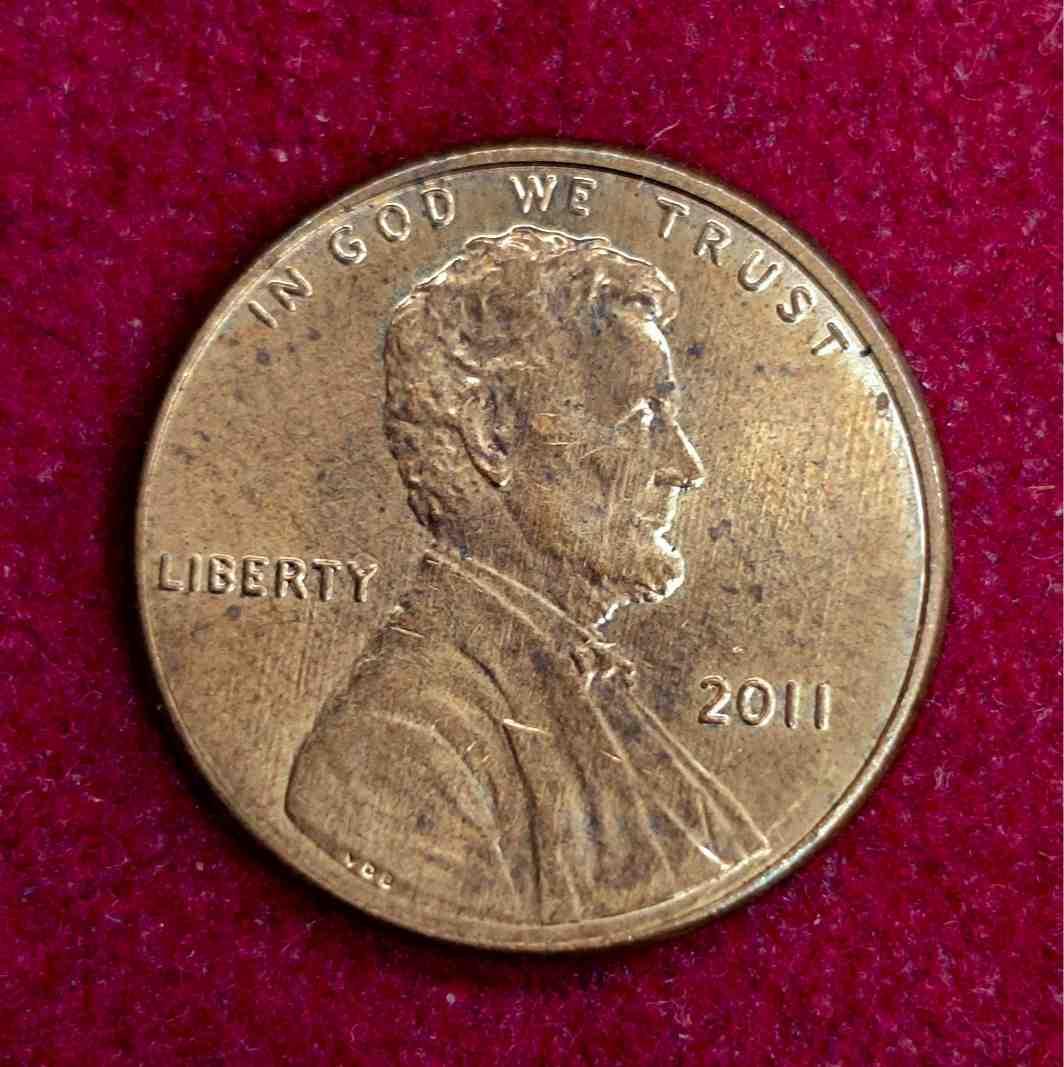 United States (USA) 1 Cent Lincoln Cent Shield Reverse 2011 Coin