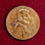 United States (USA) 1 Cent Lincoln Cent Shield Reverse 2012 Coin