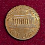 United States (USA) 1 Cent “Lincoln Memorial Cent” 1968  Coin (D - Mint Of Denver) 1