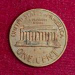 United States (USA) 1 Cent “Lincoln Memorial Cent” 1972 Coin