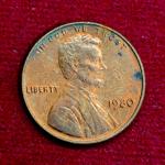 United States (USA) 1 Cent “Lincoln Memorial Cent” 1980 Coin