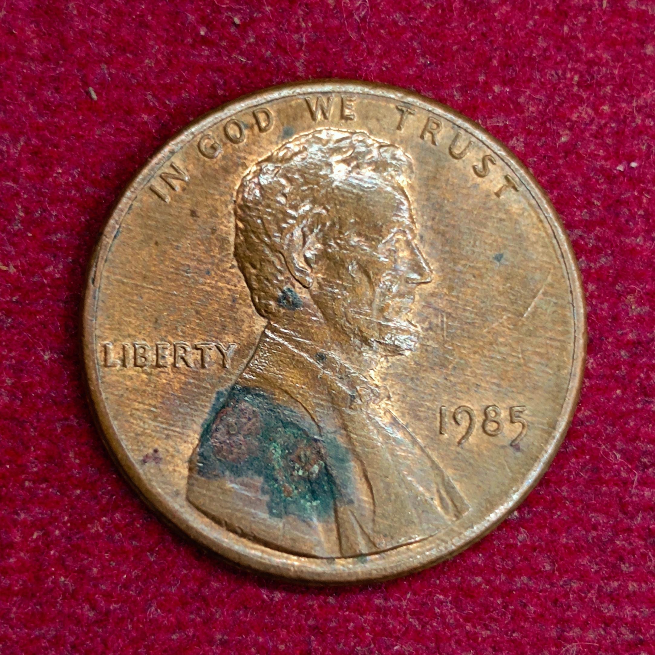 United States (USA) 1 Cent “Lincoln Memorial Cent” 1985 Coin