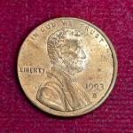 United States (USA) 1 Cent “Lincoln Memorial Cent” 1993 Coin (D -  Mint Of Denver)