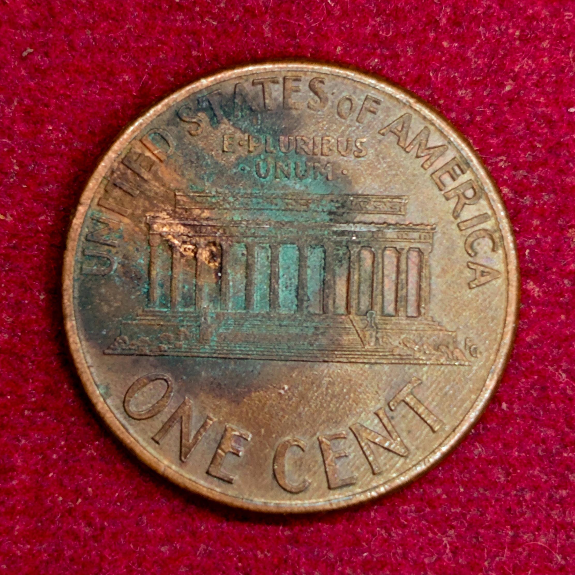 United States (USA) 1 Cent “Lincoln Memorial Cent” 1995 Coin