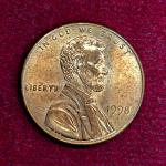 United States (USA) 1 Cent “Lincoln Memorial Cent” 1998 Coin