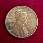 United States (USA) 1 Cent Lincoln Wheat Ears Reverse 1952 Coin
