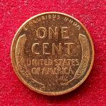 United States (USA) 1 Cent Lincoln Wheat Ears Reverse 1955 Coin (D - Mint Of Denver)