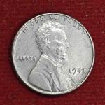 United States (USA) 1 Cent “Steel Cent” 1943 Coin