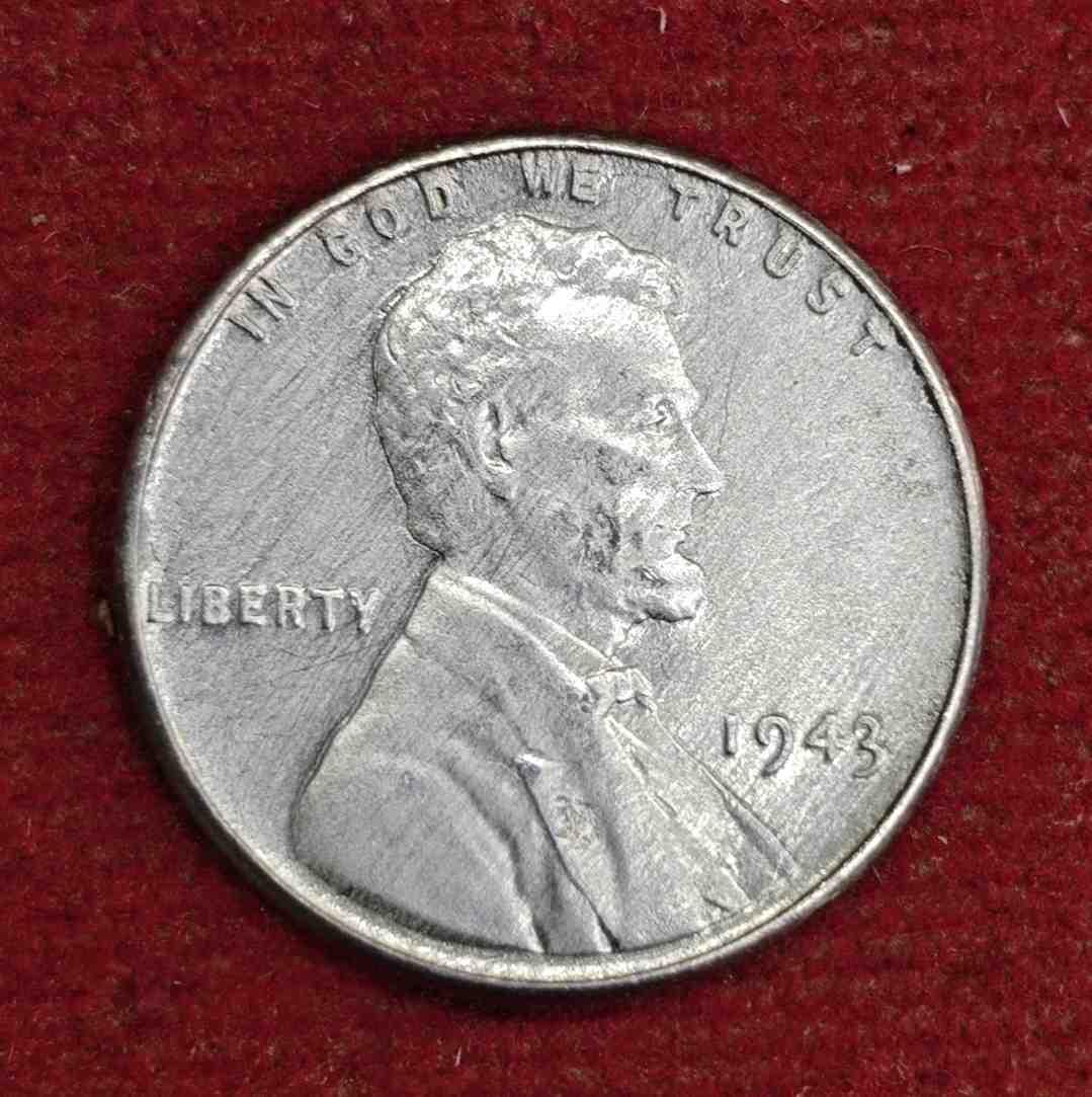 United States (USA) 1 Cent “Steel Cent” 1943 Coin