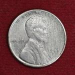 United States (USA) 1 Cent “Steel Cent” 1943 Coin