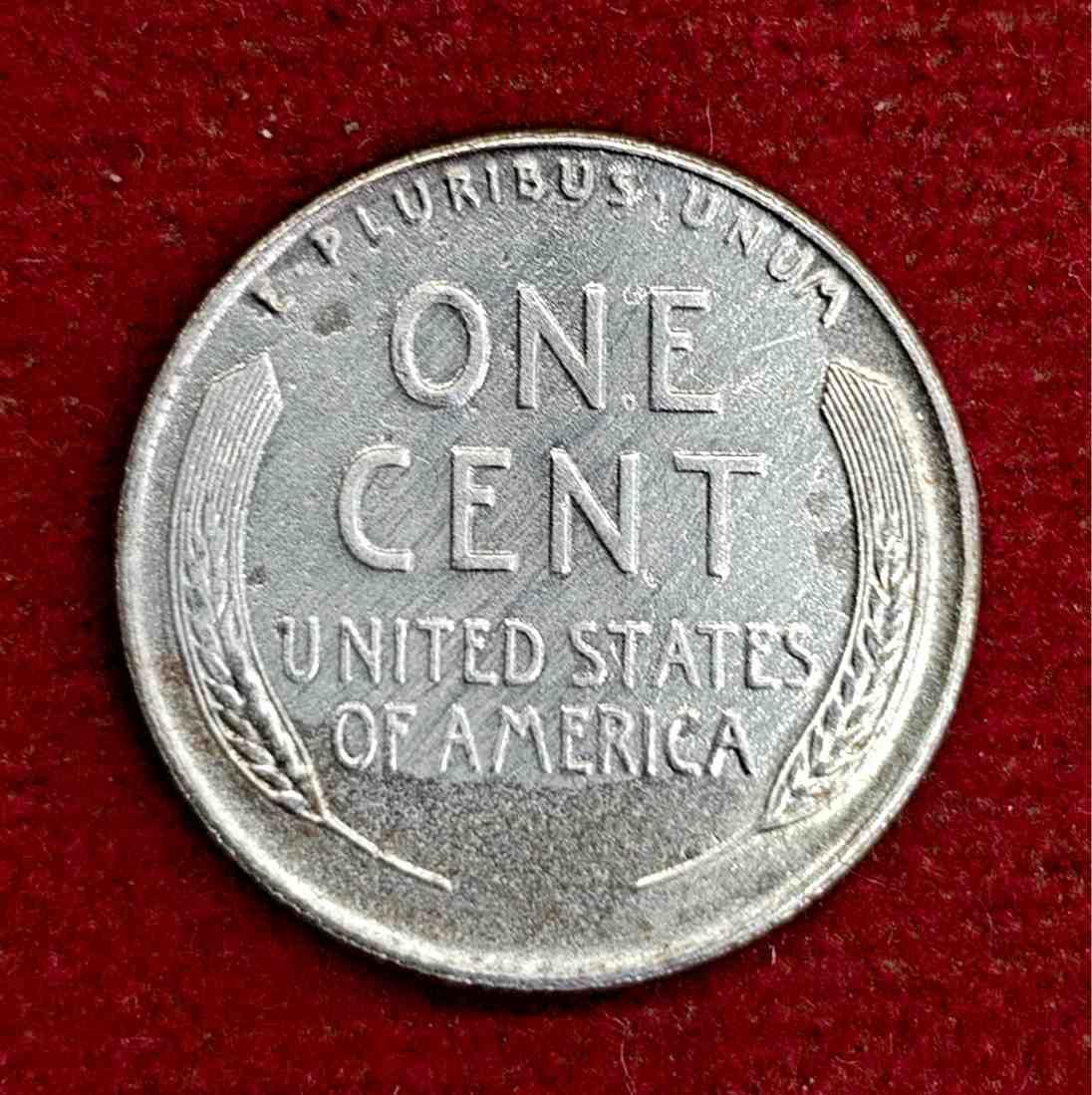 United States (USA) 1 Cent “Steel Cent” 1943 Coin