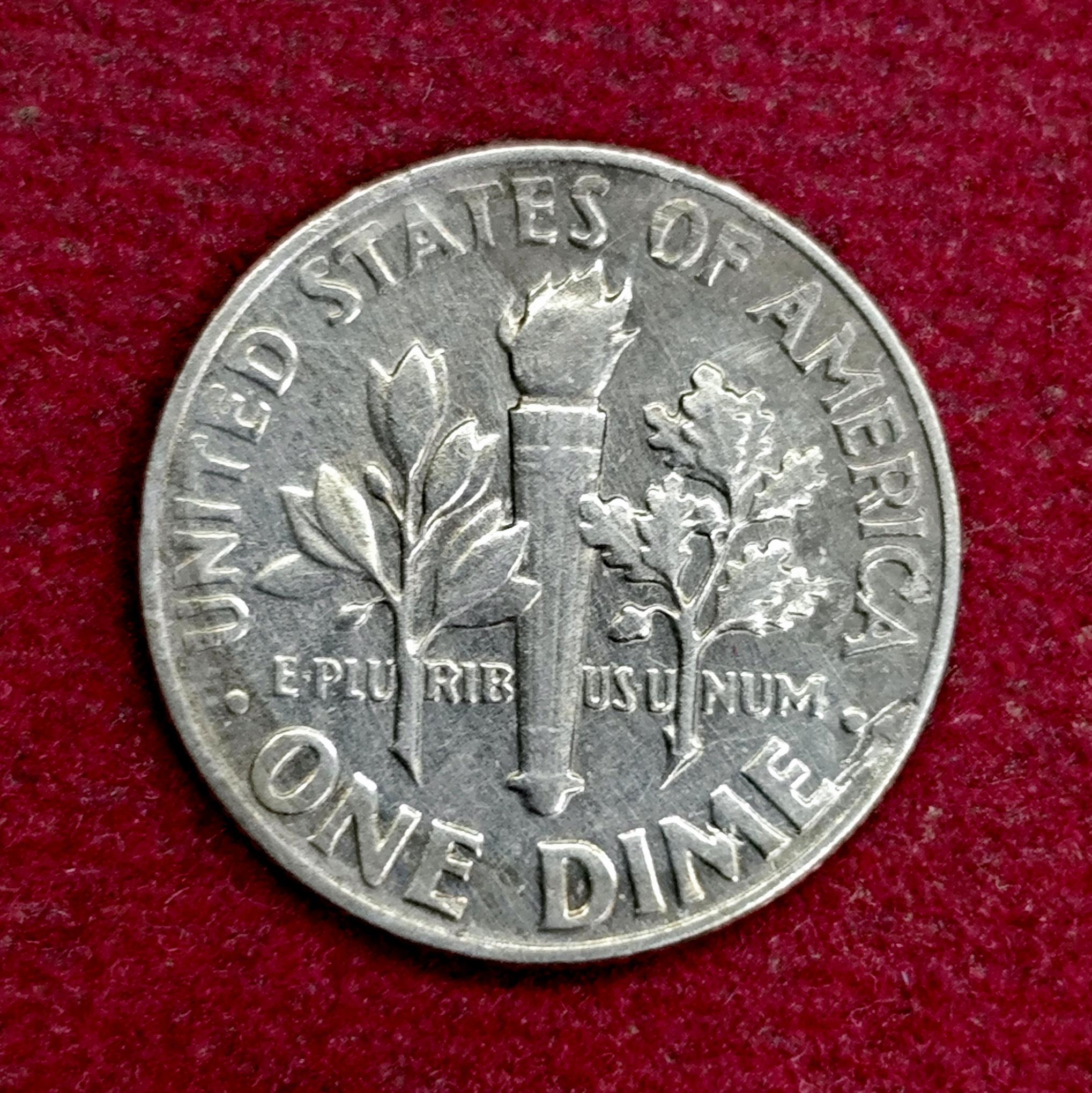 United States (USA) 1 Dime Roosevelt Dime 1965 Coin