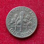 United States (USA) 1 Dime Roosevelt Dime 1969 Coin