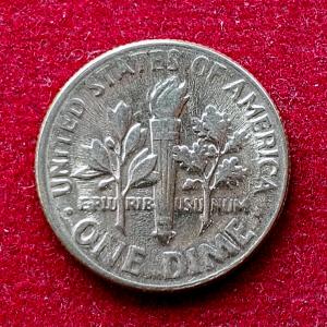 United States (USA) 1 Dime Roosevelt Dime 1971 Coin