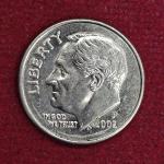 United States (USA) 1 Dime Roosevelt Dime 2002 Coin (P - Mint Of Philadelphia)