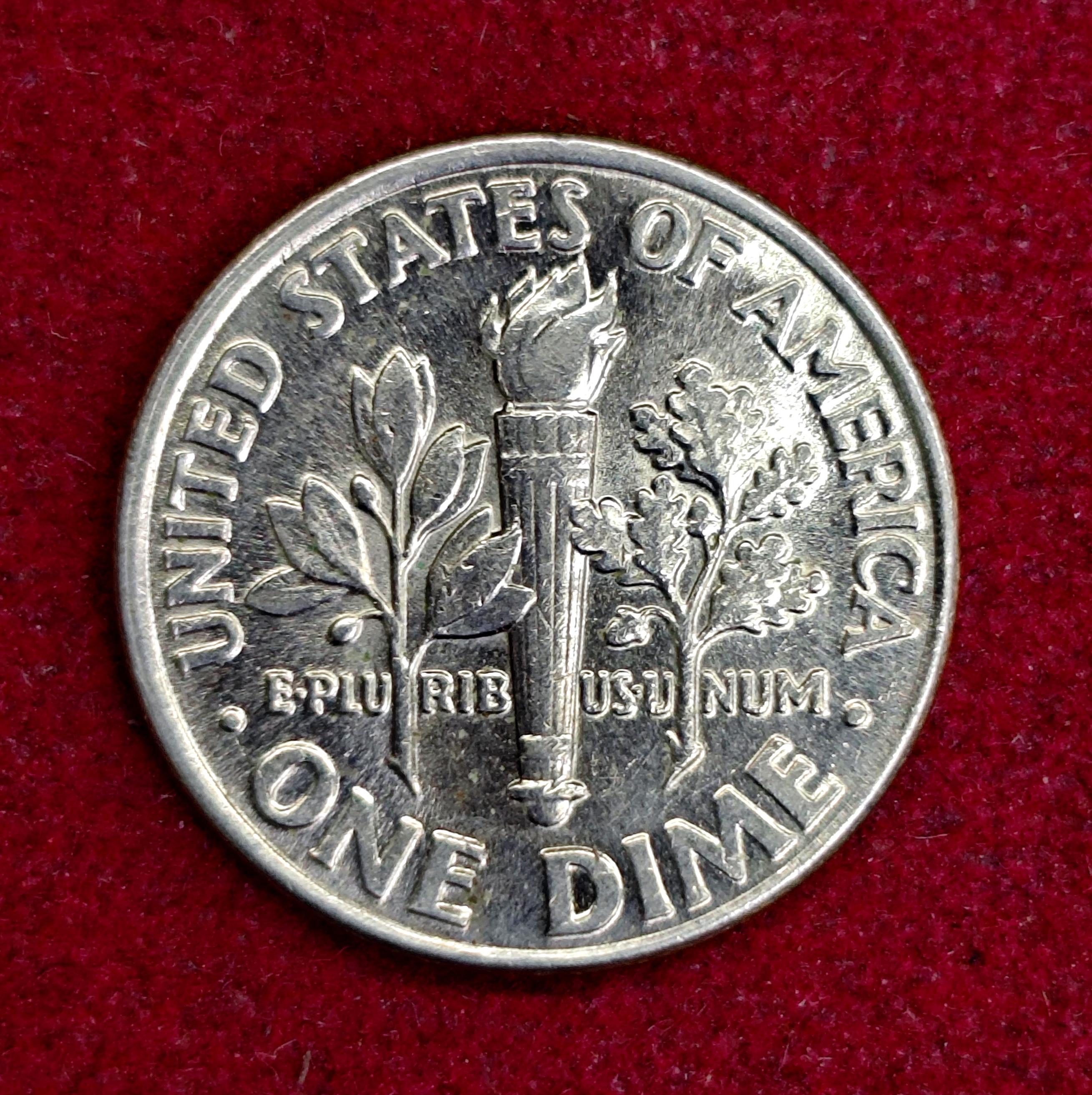 United States (USA) 1 Dime Roosevelt Dime 2002 Coin (P - Mint Of Philadelphia)