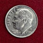 United States (USA) 1 Dime Roosevelt Dime 2004 Coin (P - Mint Of Philadelphia)