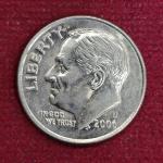 United States (USA) 1 Dime Roosevelt Dime 2006 Coin (P - Mint Of Philadelphia)