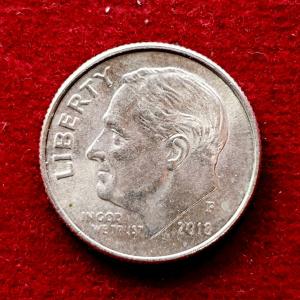 United States (USA) 1 Dime Roosevelt Dime 2018 Coin