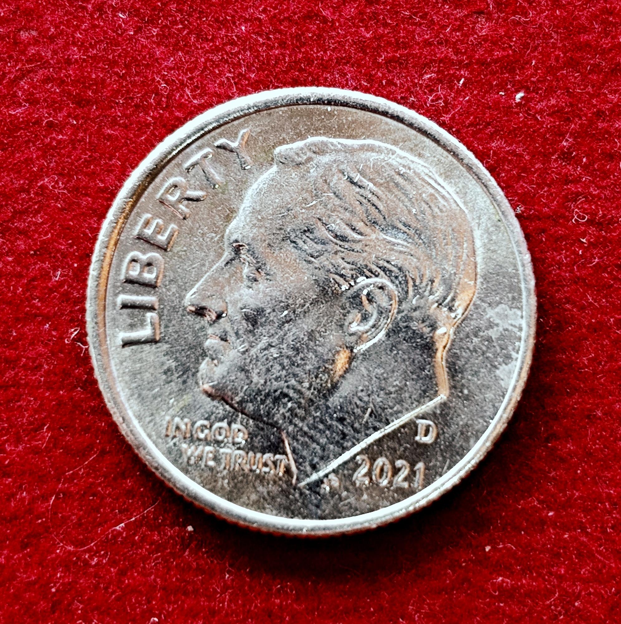 United States (USA) 1 Dime Roosevelt Dime 2021 Coin