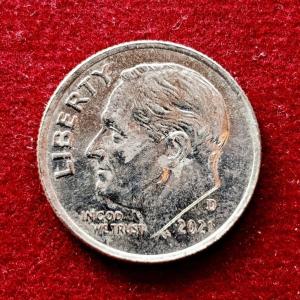 United States (USA) 1 Dime Roosevelt Dime 2021 Coin