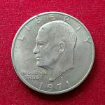 United States (USA) 1 Dollar Eisenhower Dollar 1971 Coin