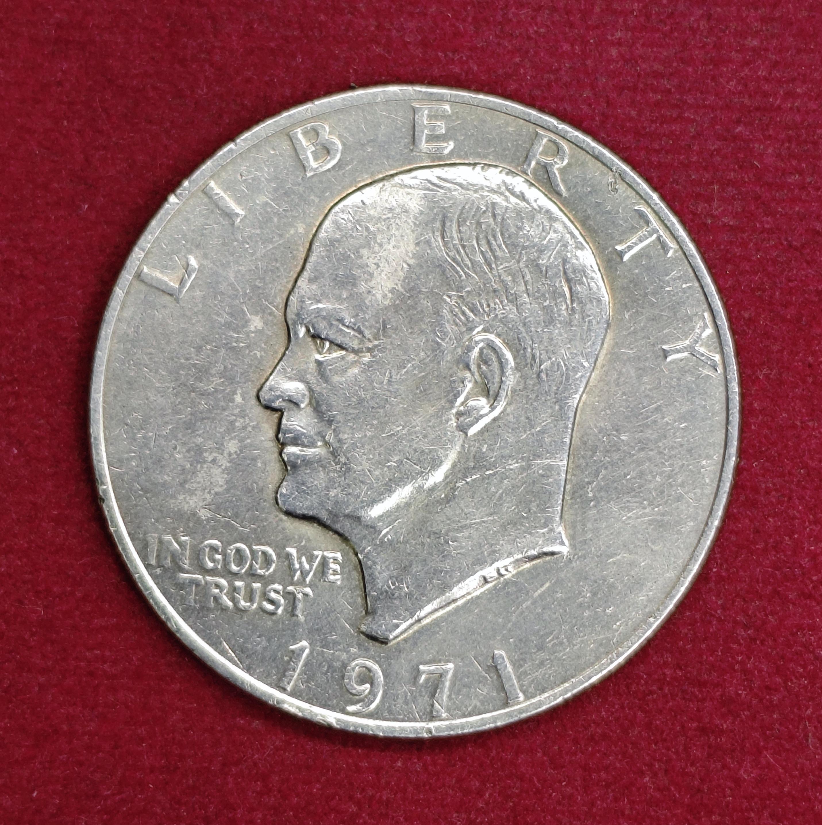 United States (USA) 1 Dollar Eisenhower Dollar 1971 Coin