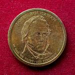 United States (USA) 1 Dollar James Buchanan 2010 Denver Mint Commemorative Coin
