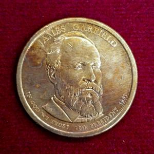 United States (USA) 1 Dollar James Garfield 2011 Commemorative Coin