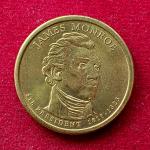 United States (USA) 1 Dollar James Monroe 2008 Commemorative Coin