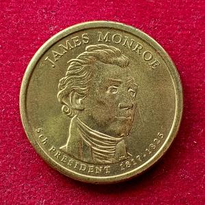 United States (USA) 1 Dollar James Monroe 2008 Commemorative Coin