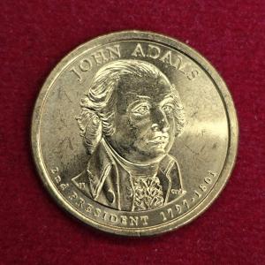 United States (USA) 1 Dollar John Adams 2007 Commemorative Coin