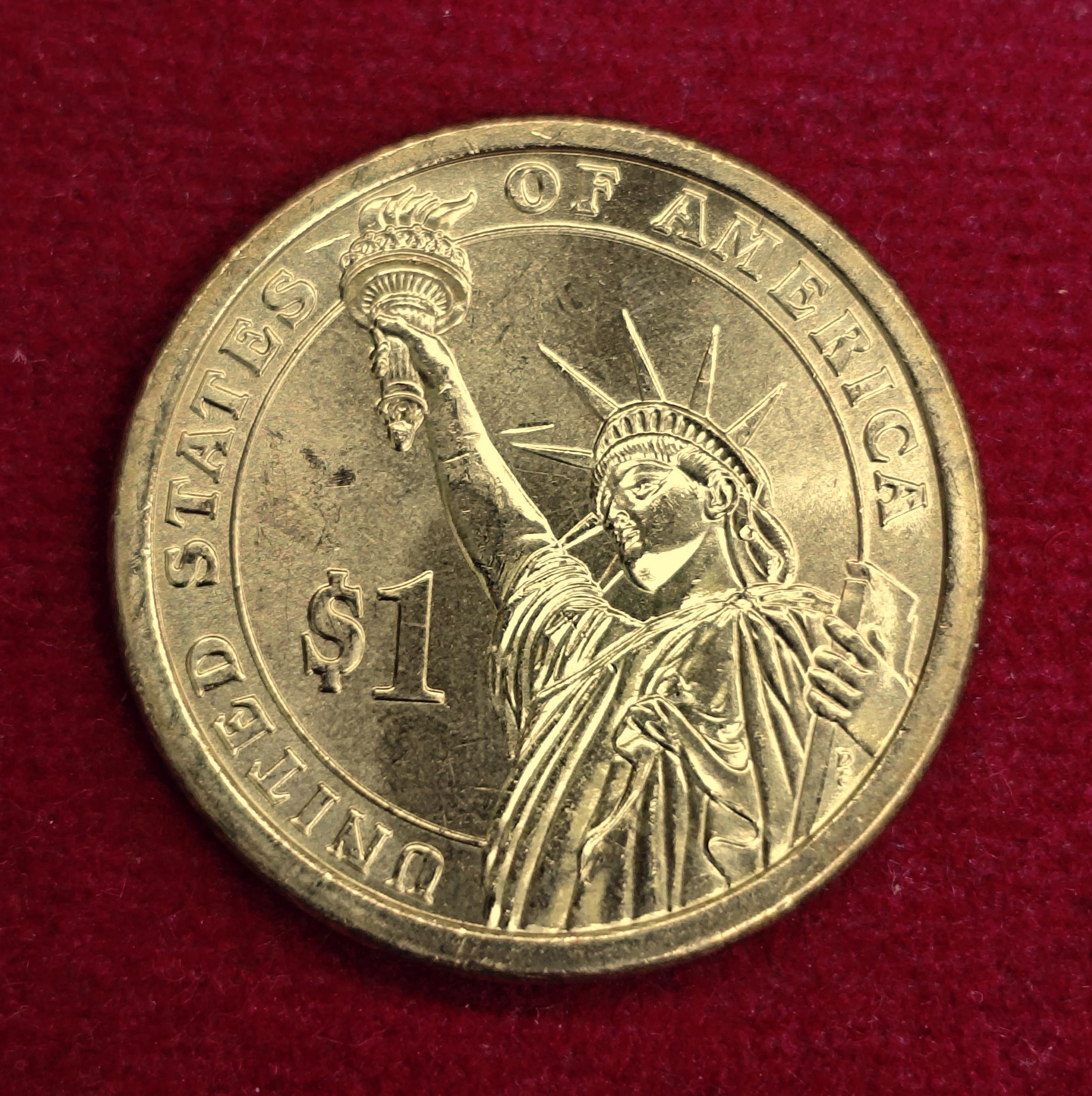 United States (USA) 1 Dollar John Adams 2007 Commemorative Coin