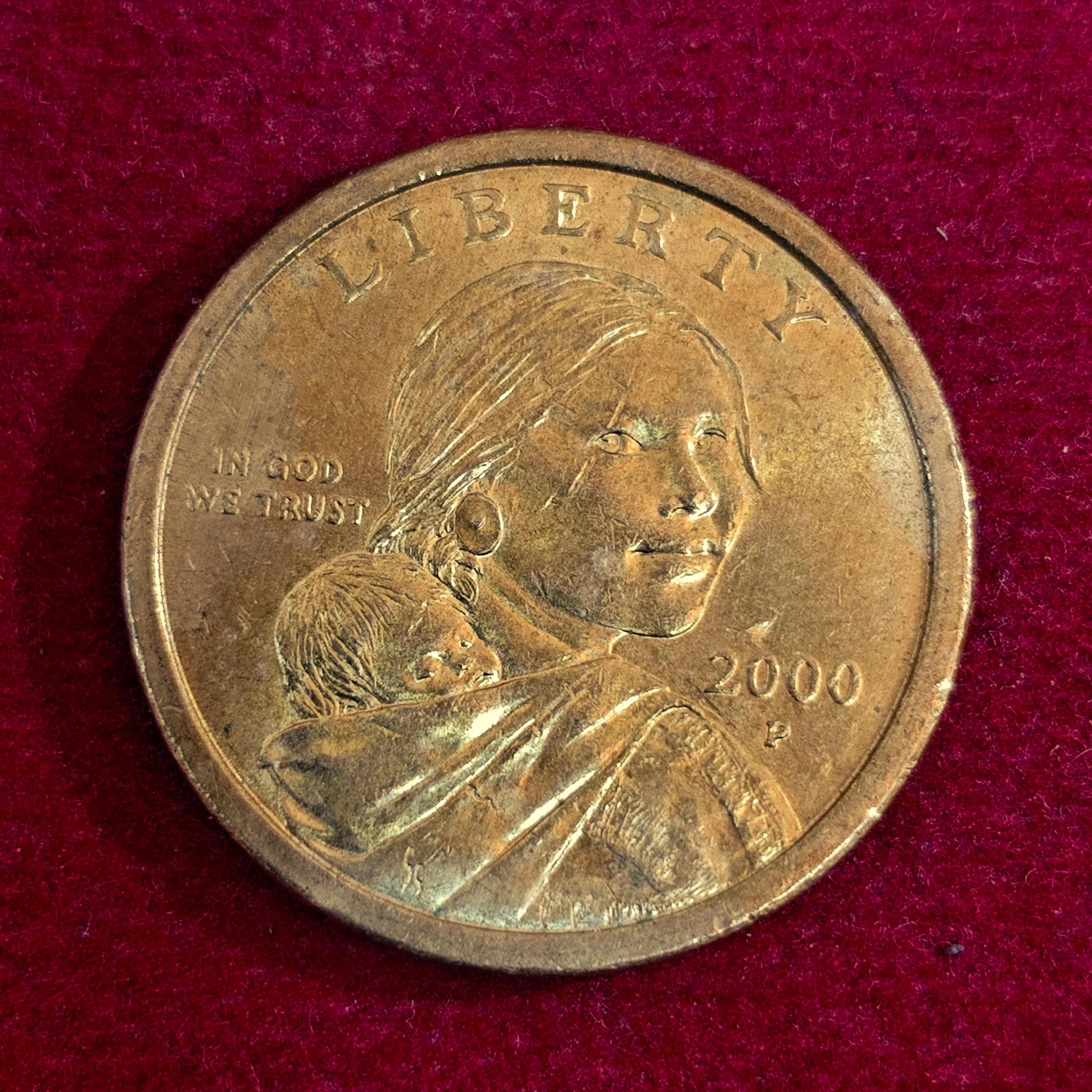United States (USA) 1 Dollar "Sacagawea Dollar" 2000 Coin