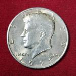 United States (USA) 1/2 Dollar “Kennedy Half Dollar” 1972 Coin