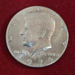 United States (USA) 1/2 Dollar “Kennedy Half Dollar” 1974 Coin