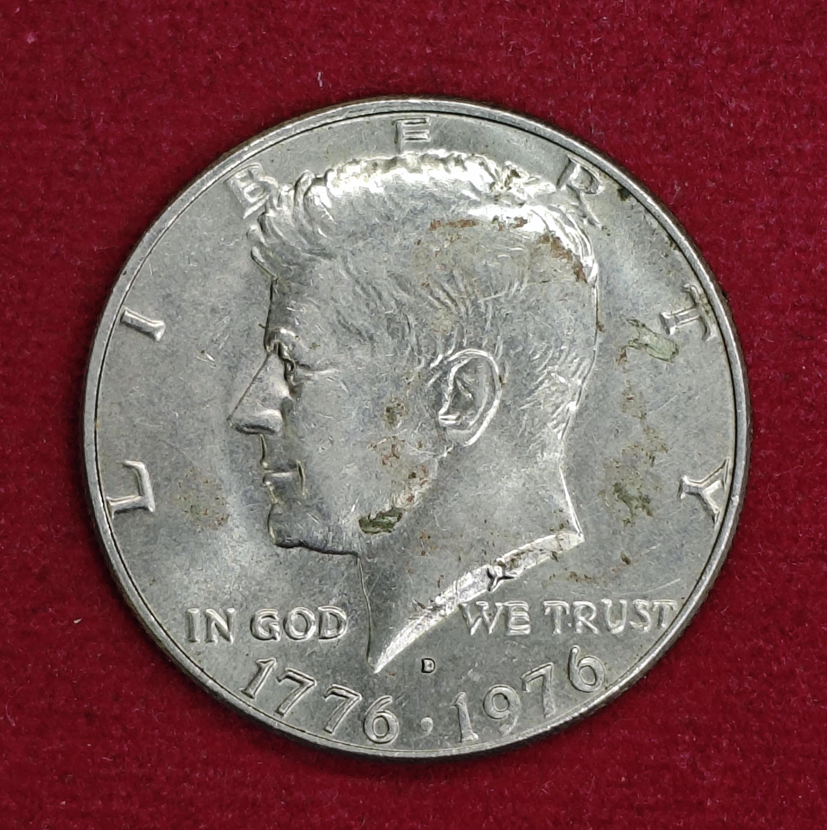 United States (USA) 1/2 Dollar Kennedy Half Dollar Bicentennial 1976 Coin