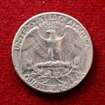 United States (USA) 1/4 Dollar Washington Quarter 1965 Coin