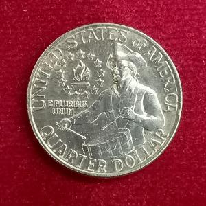 United States (USA) 1/4 Dollar Washington Quarter Bicentennial 1976 Commemorative Coin