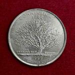 United States (USA) 1/4 Dollar Washington Quarter Connecticut 1999 Coin