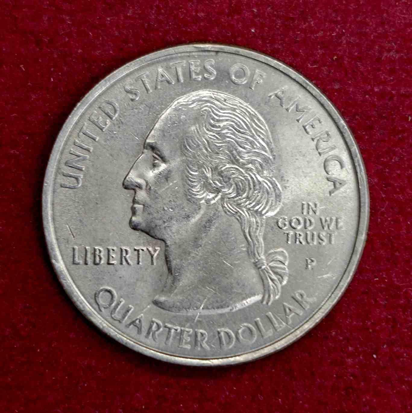 United States (USA) 1/4 Dollar Washington Quarter Connecticut 1999 Coin