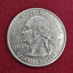 United States (USA) 1/4 Dollar Washington Quarter Kansas 2005 Coin