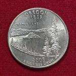 United States (USA) 1/4 Dollar "Washington Quarter" Oregon 2005 Commemorative Coin