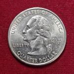 United States (USA) 1/4 Dollar Washington Quarter Rhode Island 2001 Coin (D - Mint Of Denver)