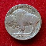 United States (USA) 5 Cents "Buffalo Nickel" 1936 Coin