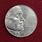 United States (USA) 5 Cents Jefferson Nicke Ocean View 2005 Commemorative Coin