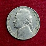 United States (USA) 5 Cents Jefferson Nickel 1961 Coin